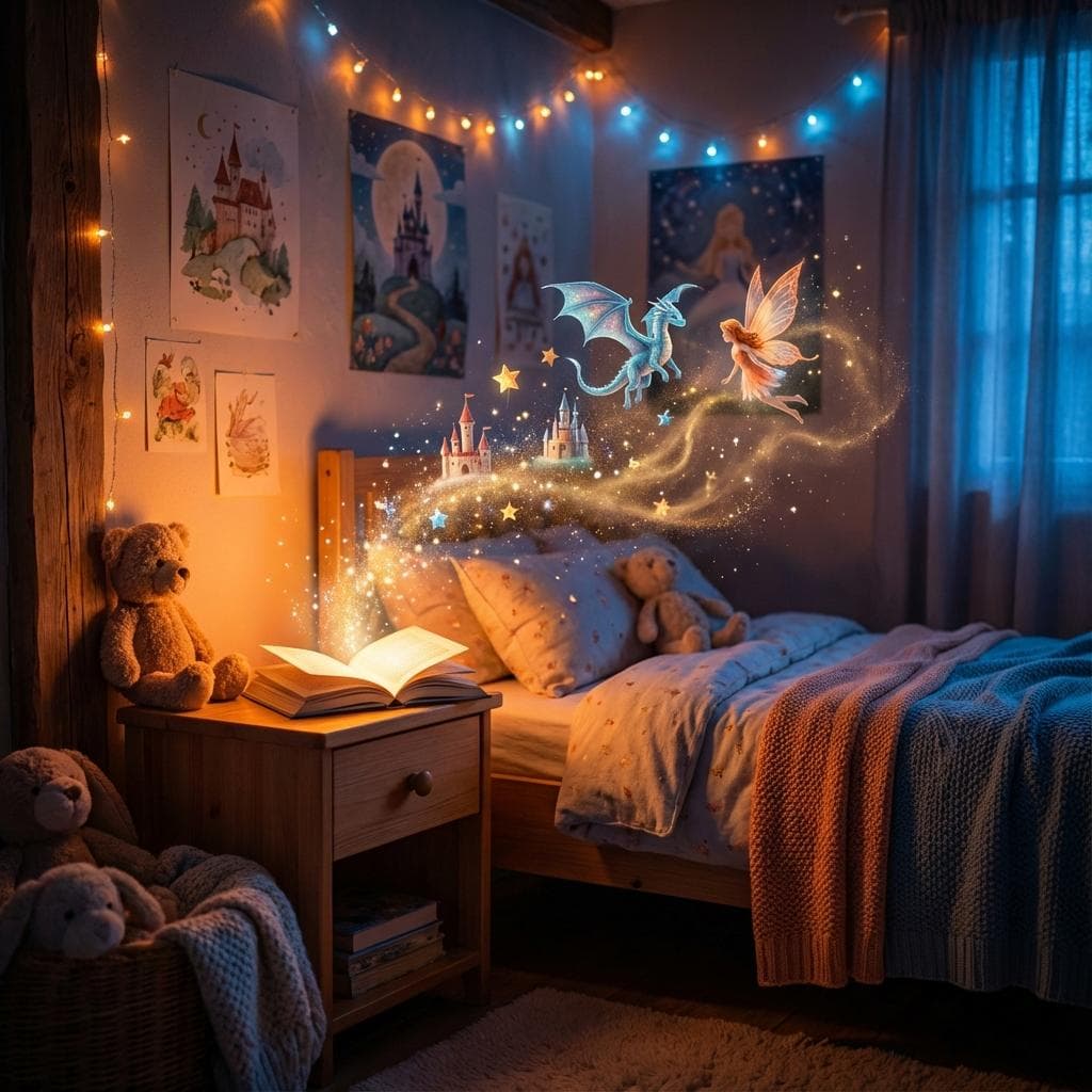 Cuento infantil interactivo con narración mágica